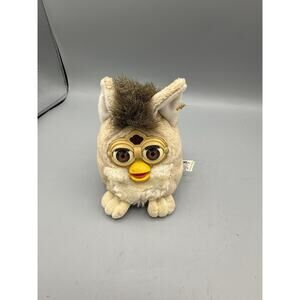 1999 Furby Plush Tiger Electronics Vintage Small Stuffed Toy 6”